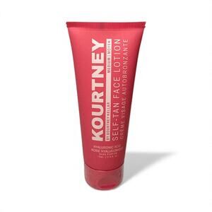 KOURTNEY Self Tan Face Lotion Medium 75ml Hyaluronic Acid NWT